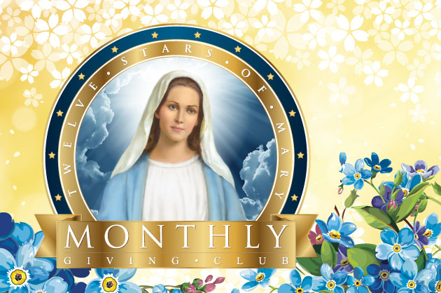 Twelve Stars of Mary Monthly Giving Club