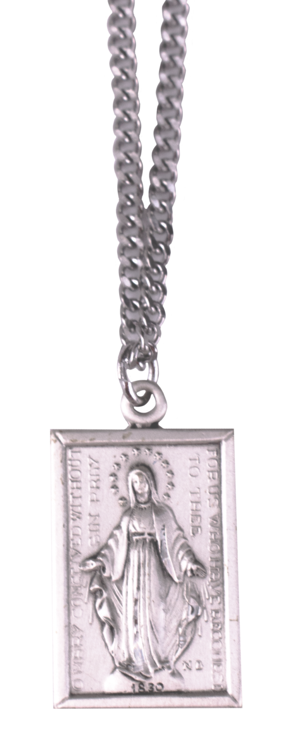 Medalla Milagrosa de plata esterlina