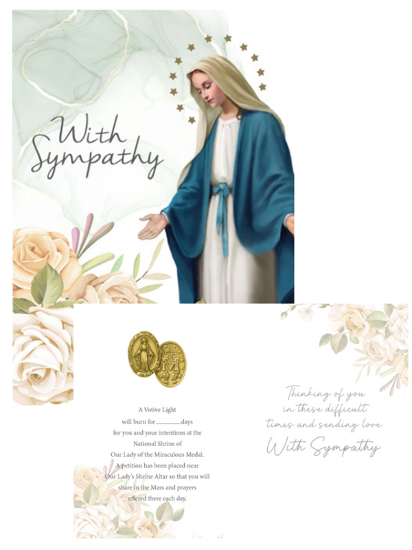 Sympathy Votive Light Card