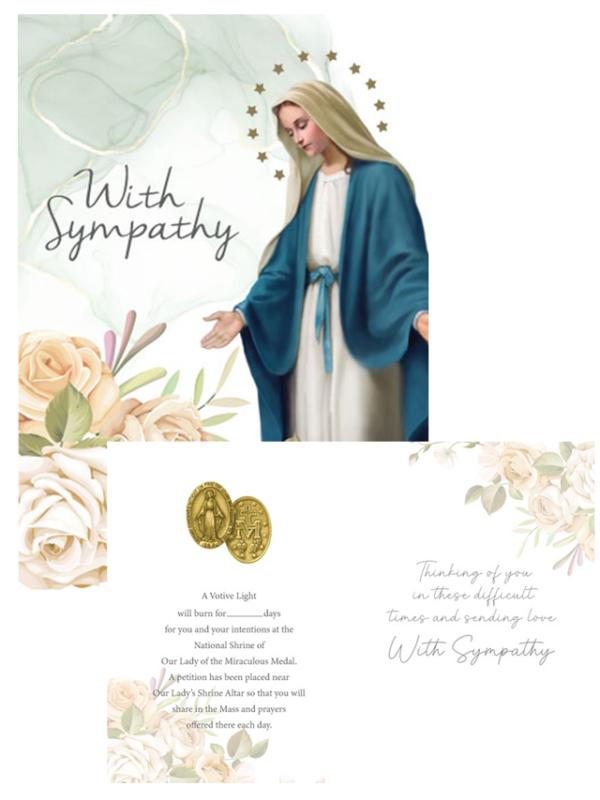 Sympathy Votive Light Card