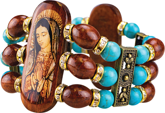 (Artículo en español) Pulsera de Guadalupe y la Divina Misericordia