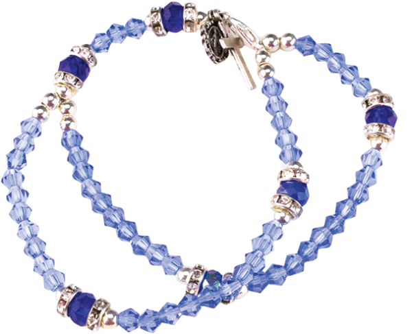 Sapphire Rosary Bracelet