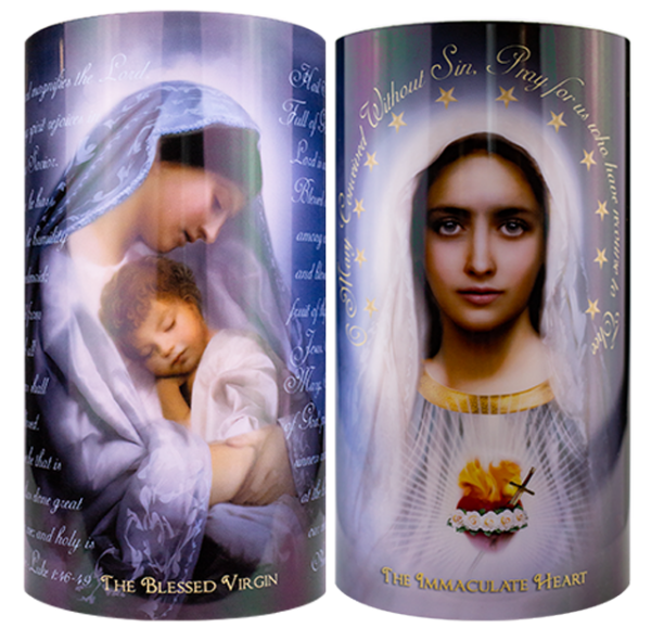Mother and Child LED Candle