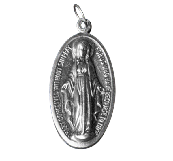 Large Oxidized Miraculous Medal