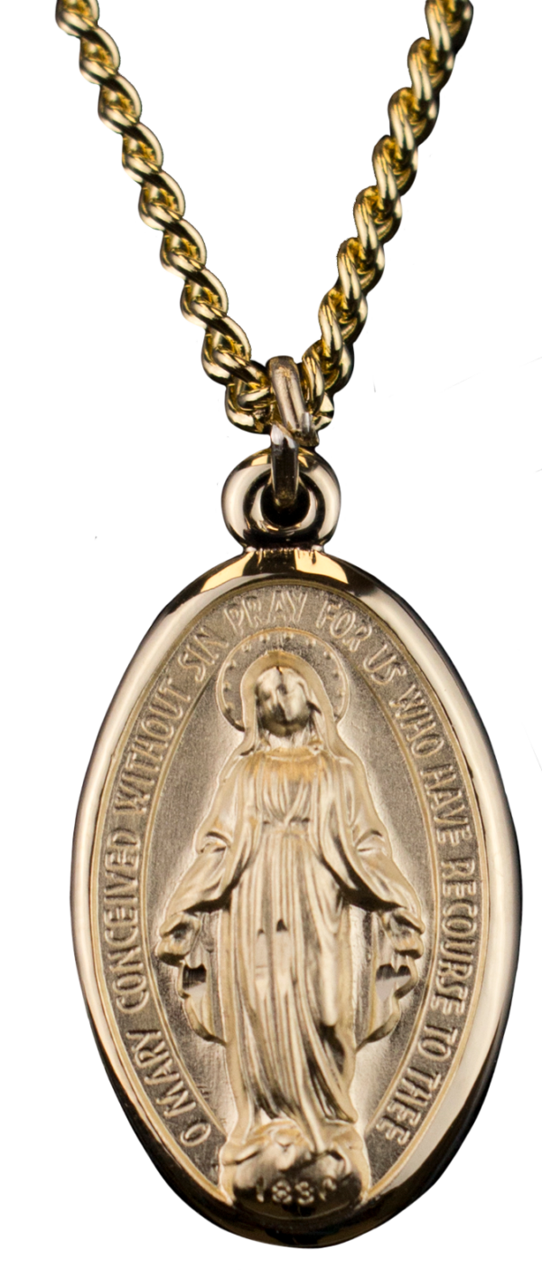 12k gold filled Miraculous Medal