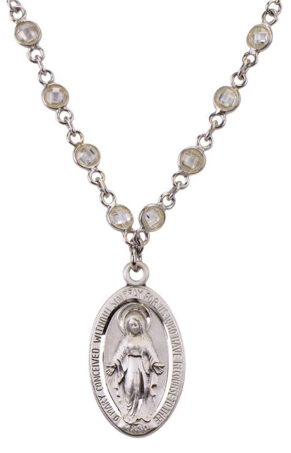 Medalla Milagrosa de plata esterlina