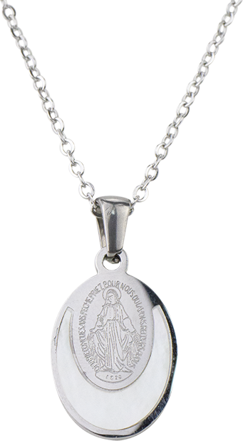 Miraculous Medal and Chain