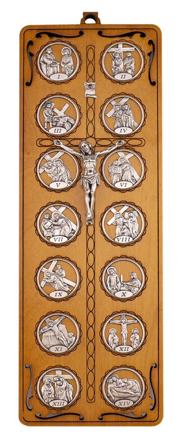 Birch wood Way of the Cross