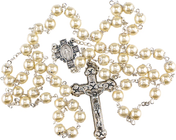 Mary's Pearl Rosary