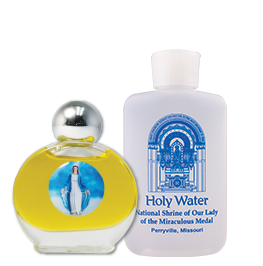 Blessed Oil and Holy Water