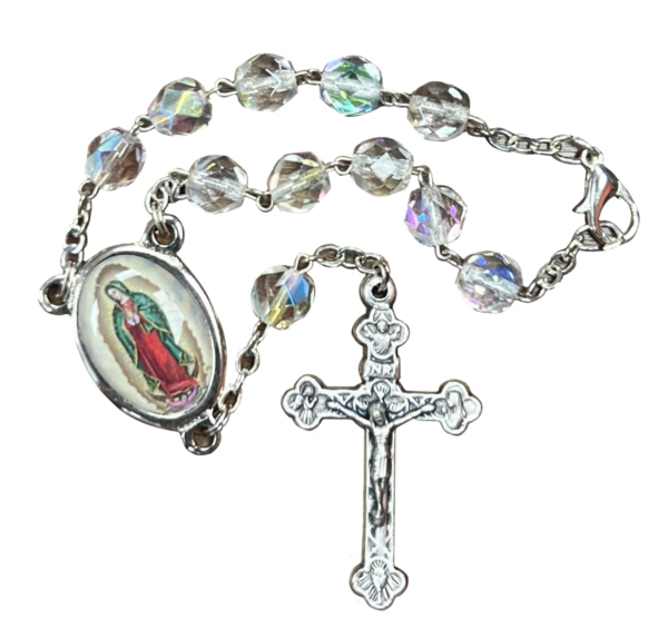 (Artículo en español) Denario Guadalupano para auto