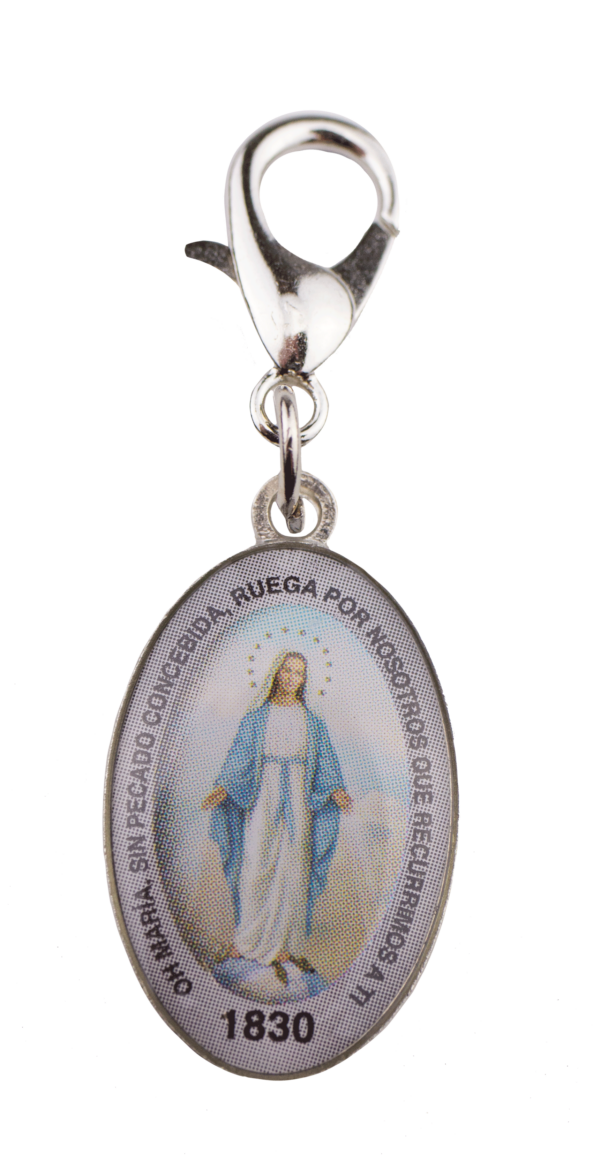 (Artículo en español) Medalla Milagrosa en resina