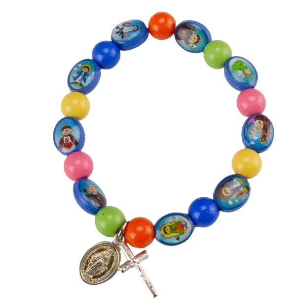 Children's bracelet with crucifix