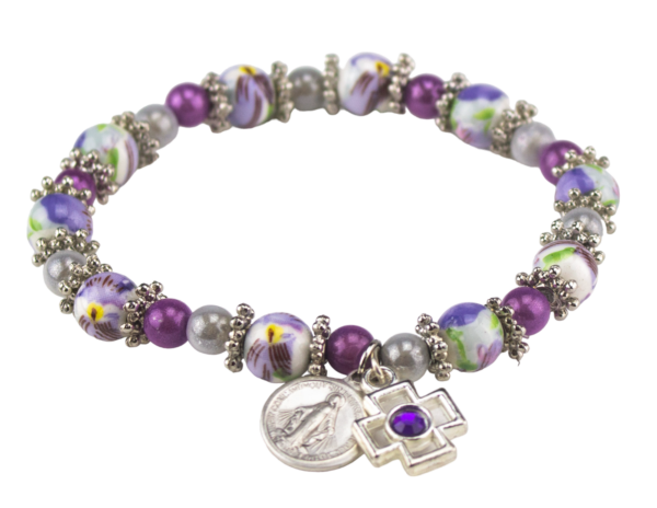 Purple Bead Bracelet