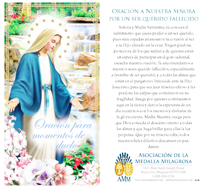 Oración para momentos de duelo