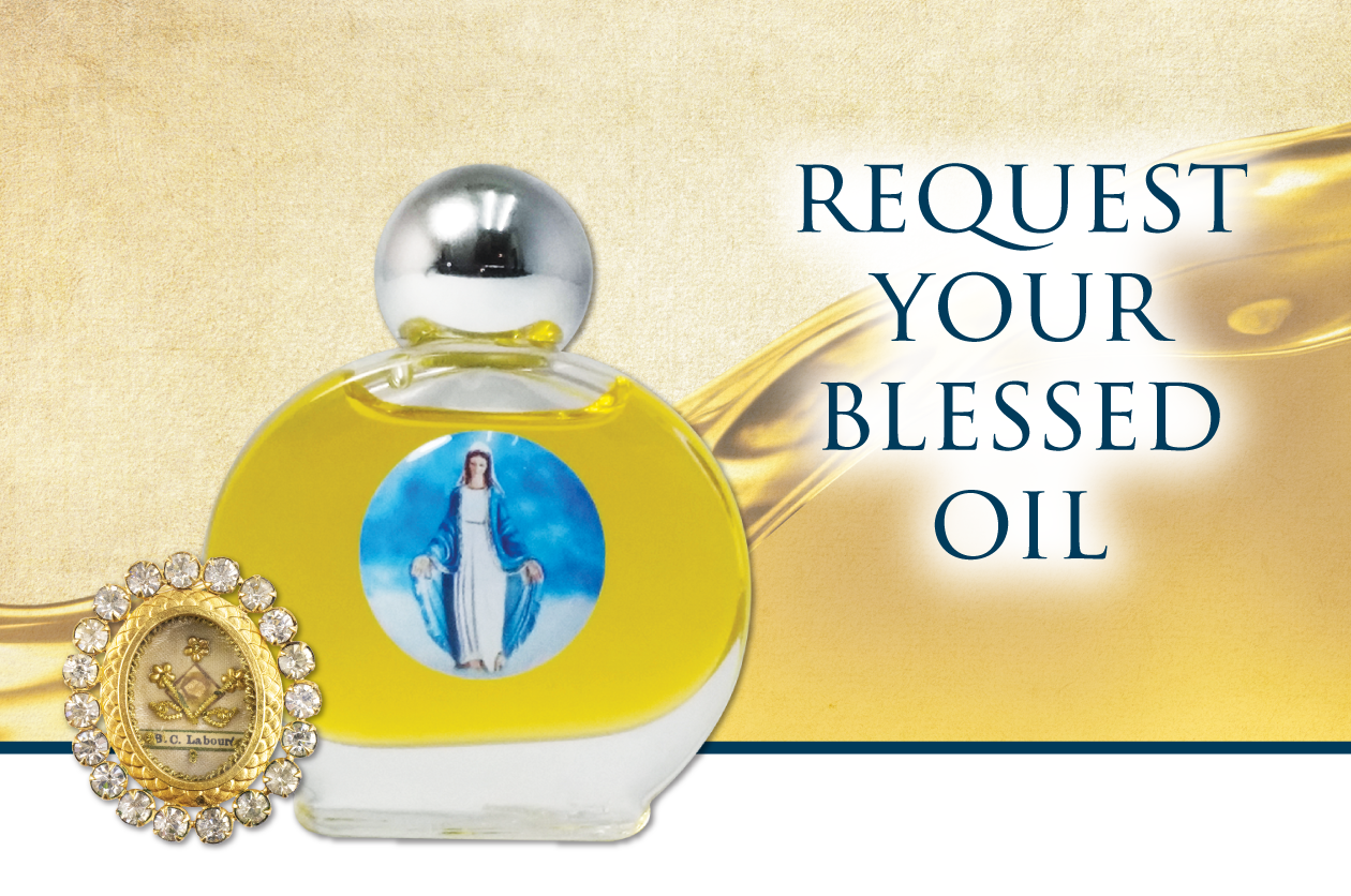 Request Your Blessed Oil