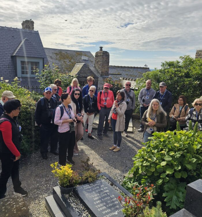 Cemetery at Mont St. Michel