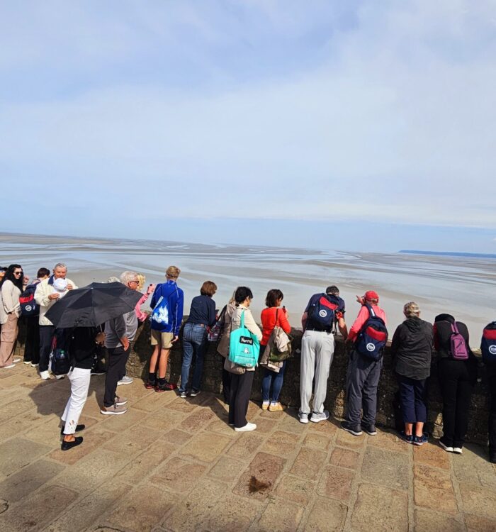 Sands and Water at Mont St. Michel