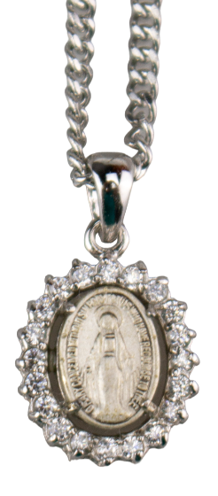 Small Miraculous Medal and Chain