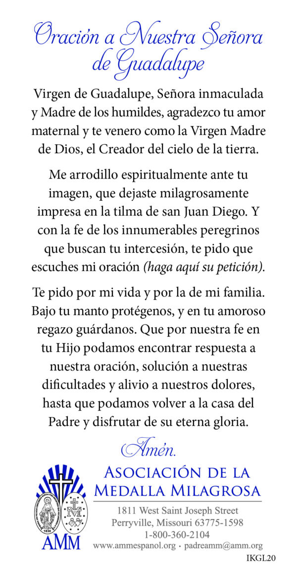 Oración a la Virgen de Guadalupe - Image 2