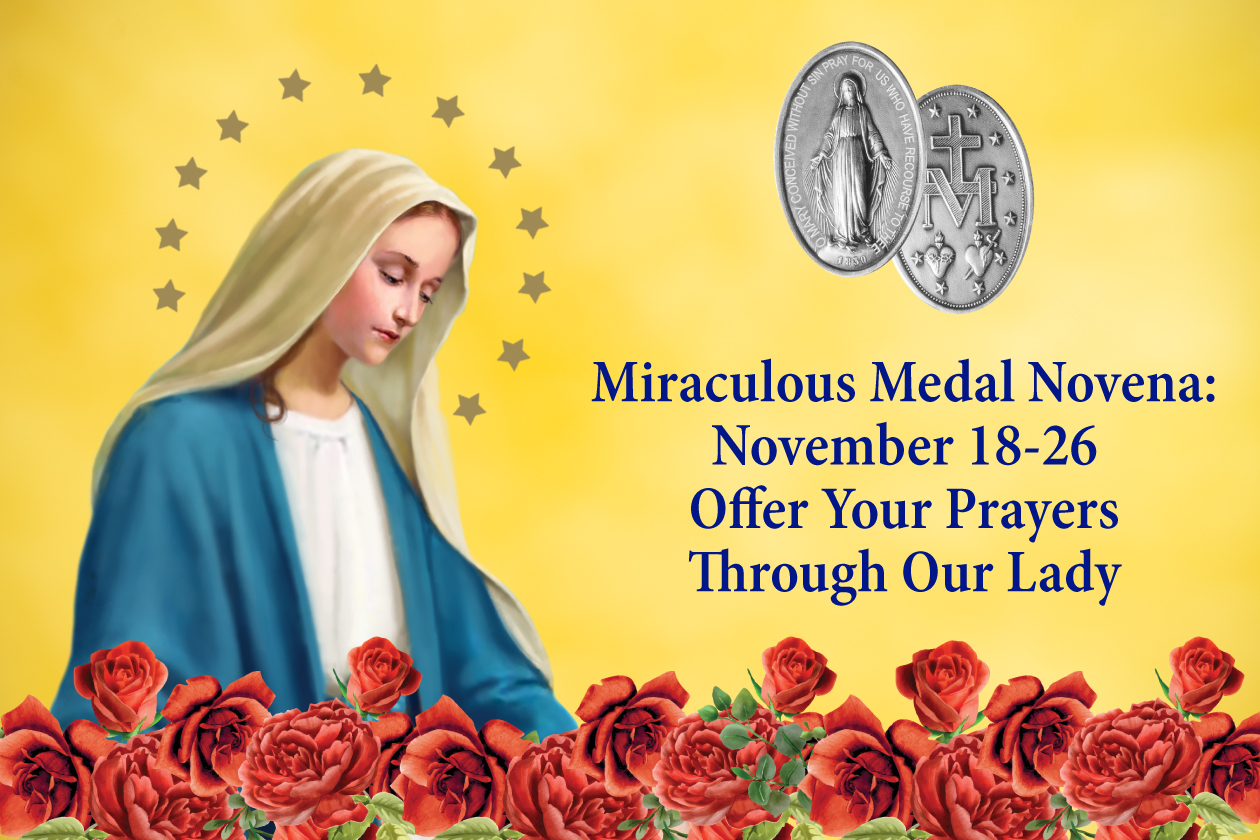 Miraculous Medal Novena of Masses – November 18-26