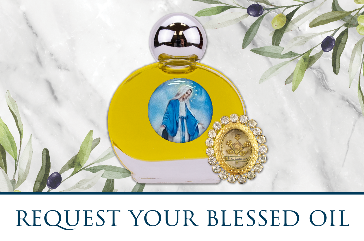 Request Your Blessed Oil