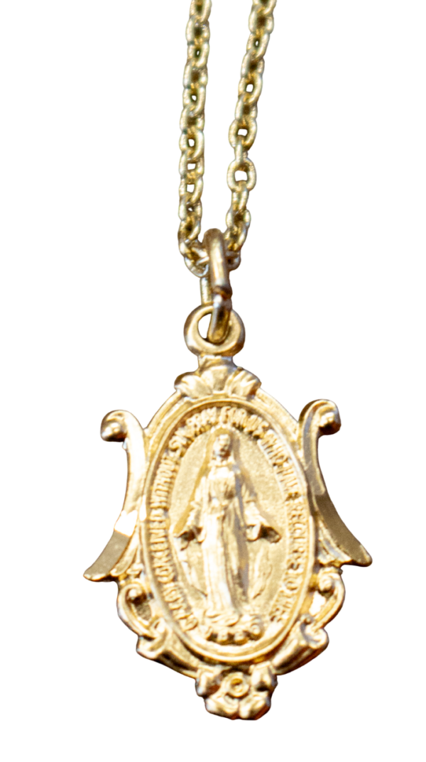 Gold-Plated Miraculous Medal