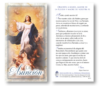 Oración de la Asunción Oración de la Asunción