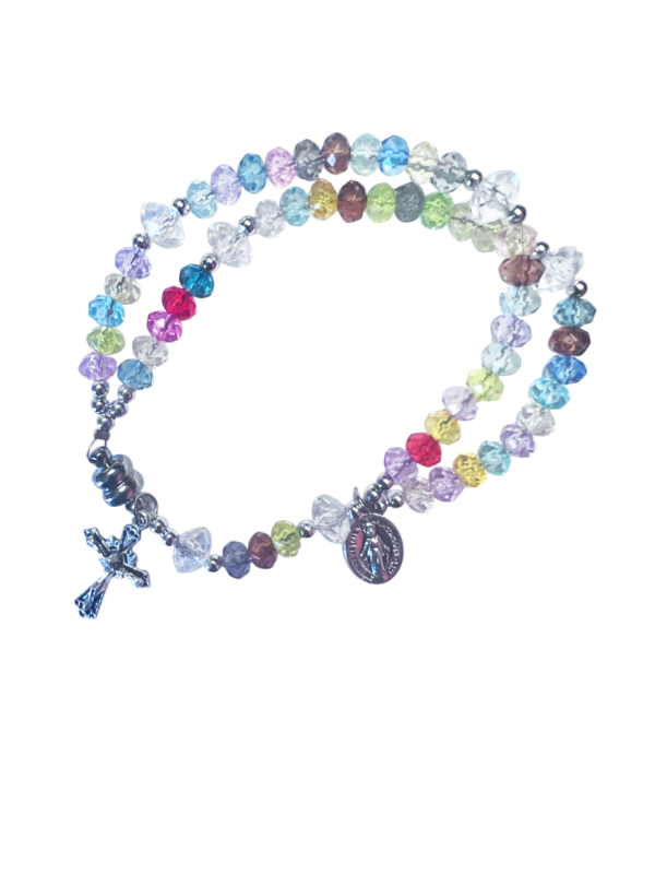 Pulsera de rosario magnética