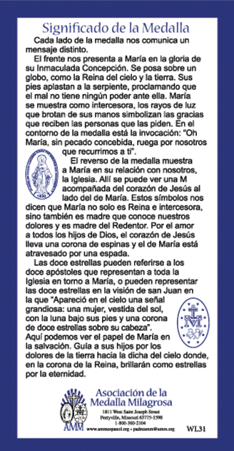 (Artículo en español) Significado y simbolismo de la Medalla Milagrosa